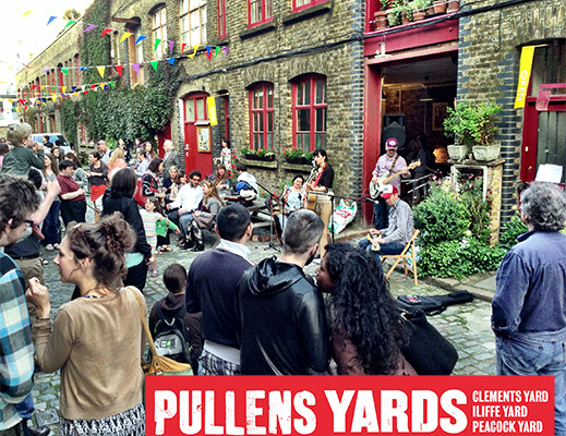 PR, copywriting and marketing for Pullens Yards